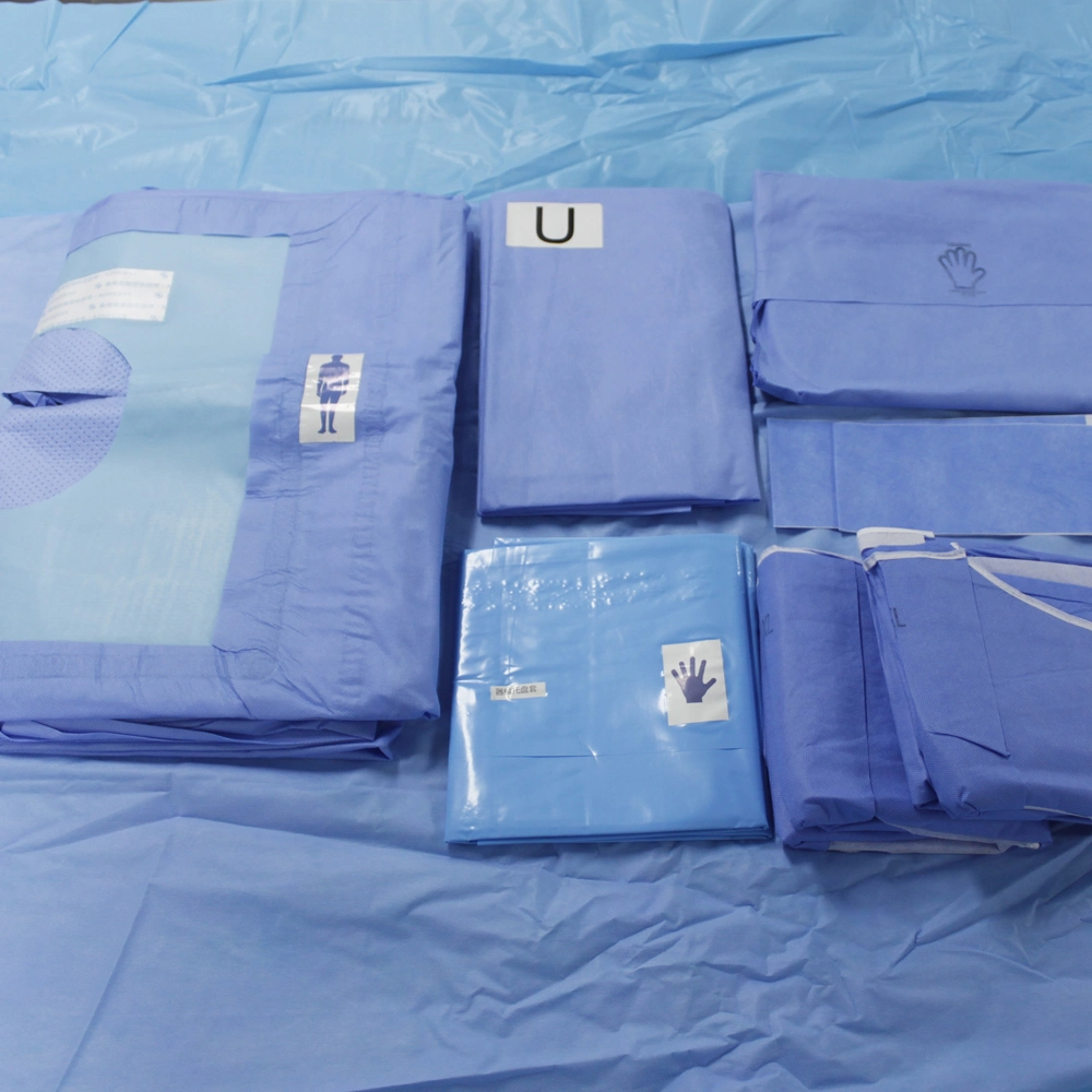 Disposable Hip Drape Kit Surgical Drape with Hole