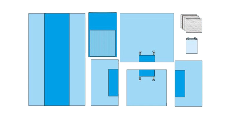 Sterile Medical Disposable General Univeral Pack for Surgical Set